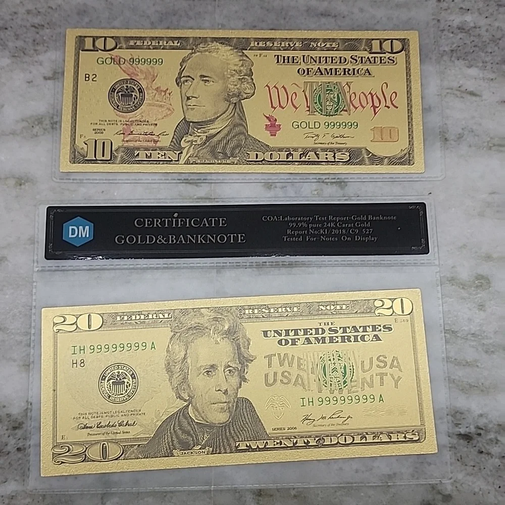 Gold Banknote Collection Set - Picture 3 of 7
